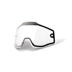 Lentille à double vitrage ventilée 100 % Accuri / Racecraft / Strata
