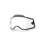 Lentille ventilée à double vitrage 100 % Racecraft 2 / Accuri 2 / Strata 2