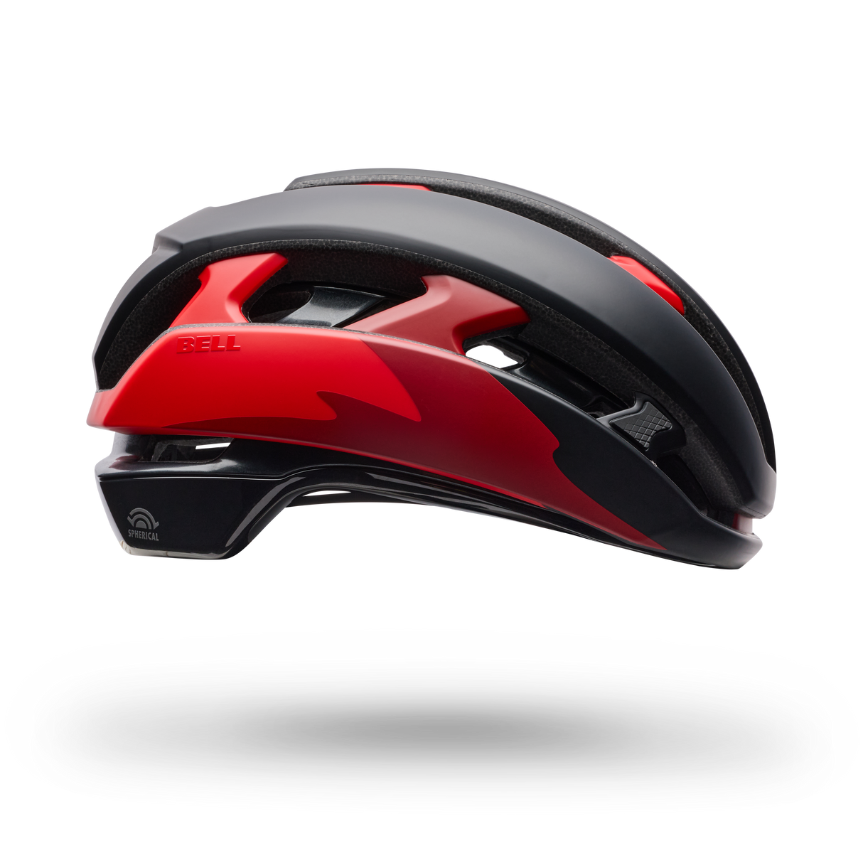 Bell XR Sferische Vloeistof Zwart/Rood Racefietshelm