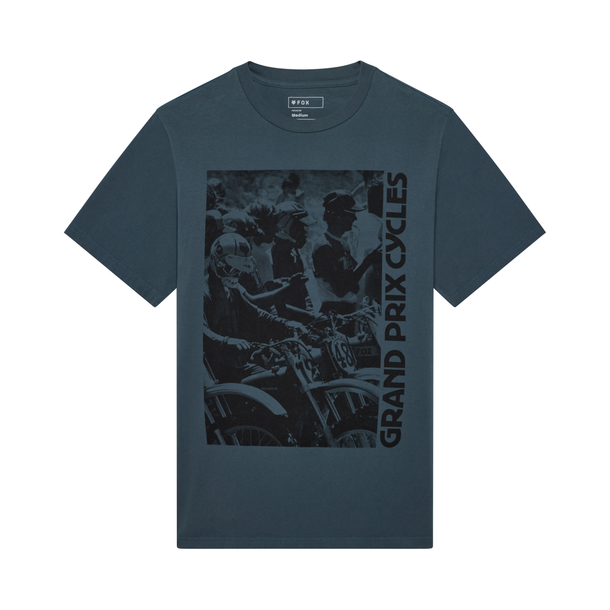 Camiseta Original Fox Racing Circa 74 195 en Cobalto Profundo