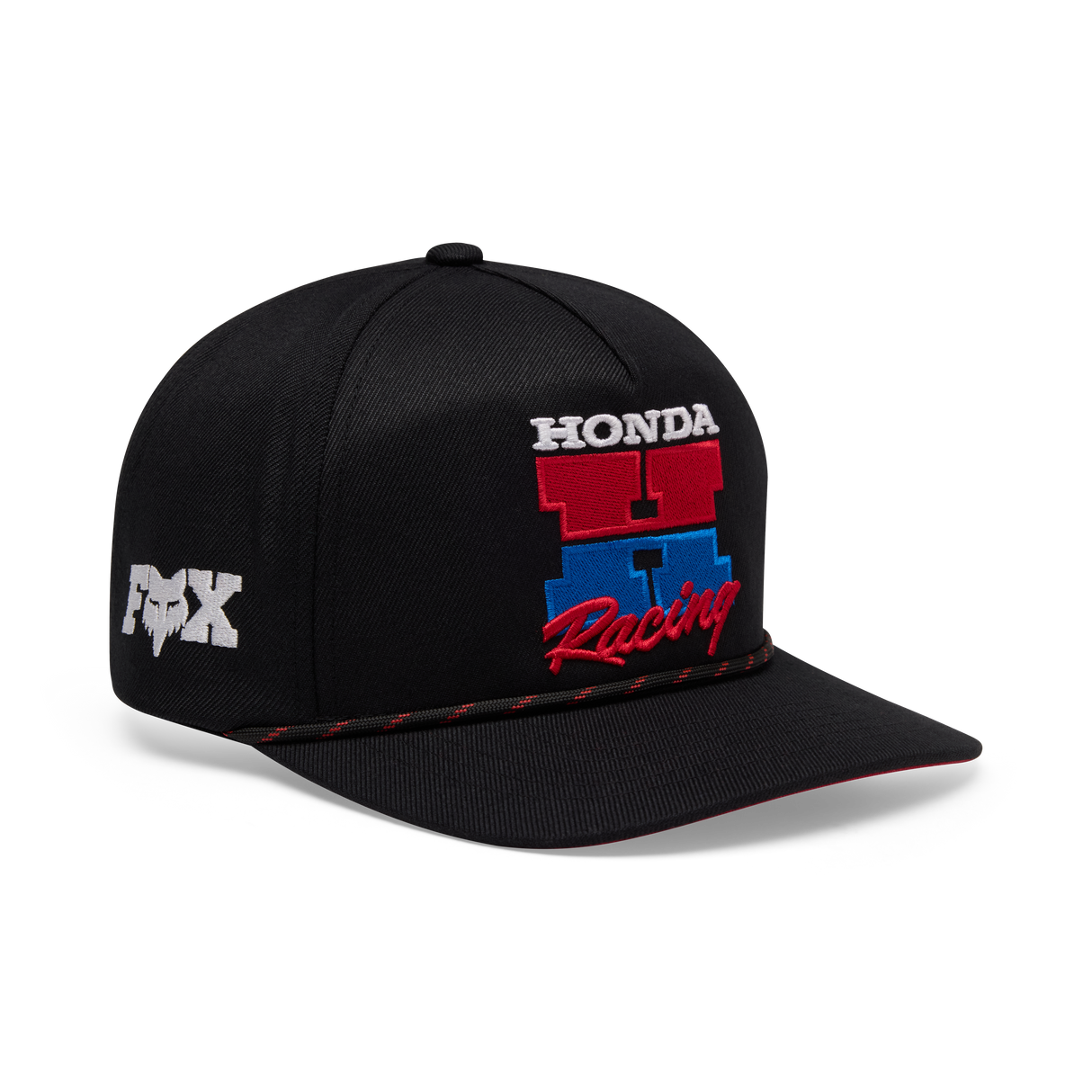Fox Racing Honda Snapback Cap Schwarz