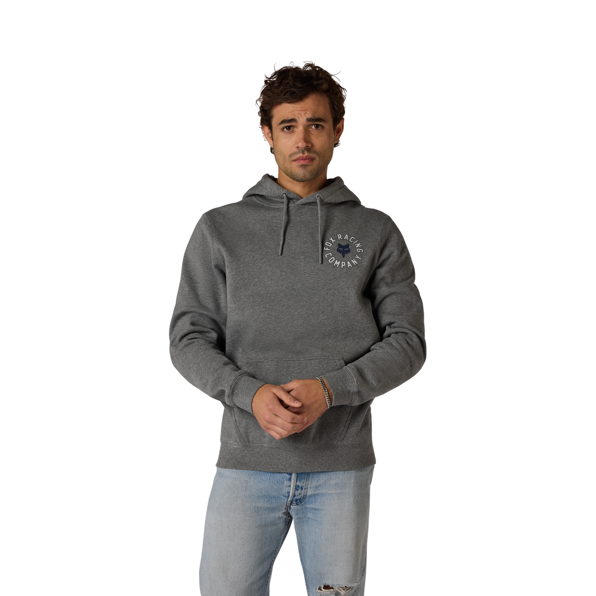 Fox Racing Beam Kapuzenpullover Heather Graphite