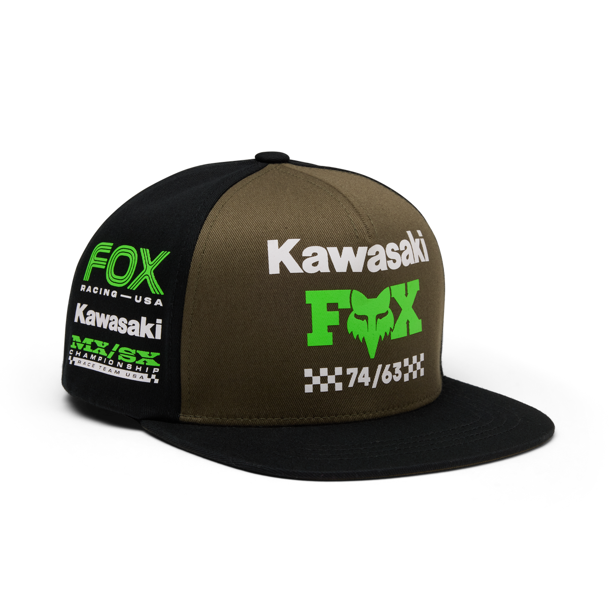 Fox Racing Youth Kawi Snapback Hat Black