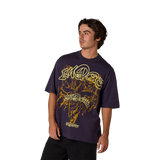 Camiseta Oversized Fox Racing IMAGE Print Plum Perfect