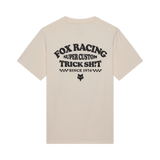 Fox Racing Trick 195 Original T-Shirt Off White