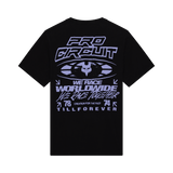 T-shirt surdimensionné Fox Racing Pro Circuit noir
