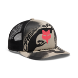 Fox Racing Cappello Trucker in Rete Vision Chalk