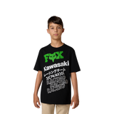 Fox Racing Youth Kawasaki Tee Ultra Black
