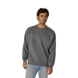 Fox Racing Moto-X Oversized Crew Sweatshirt Heather Graphite