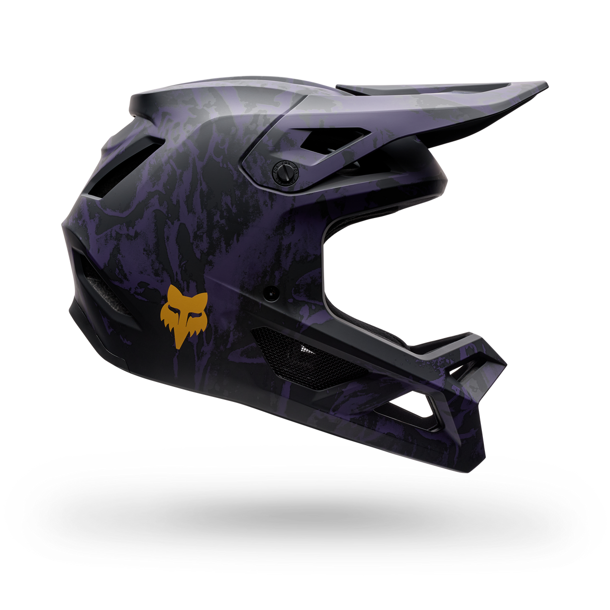Fox Racing Youth Rampage Helmet Image Print Plum