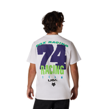 Fox Racing Hardcore 195 T-shirt Original Blanc