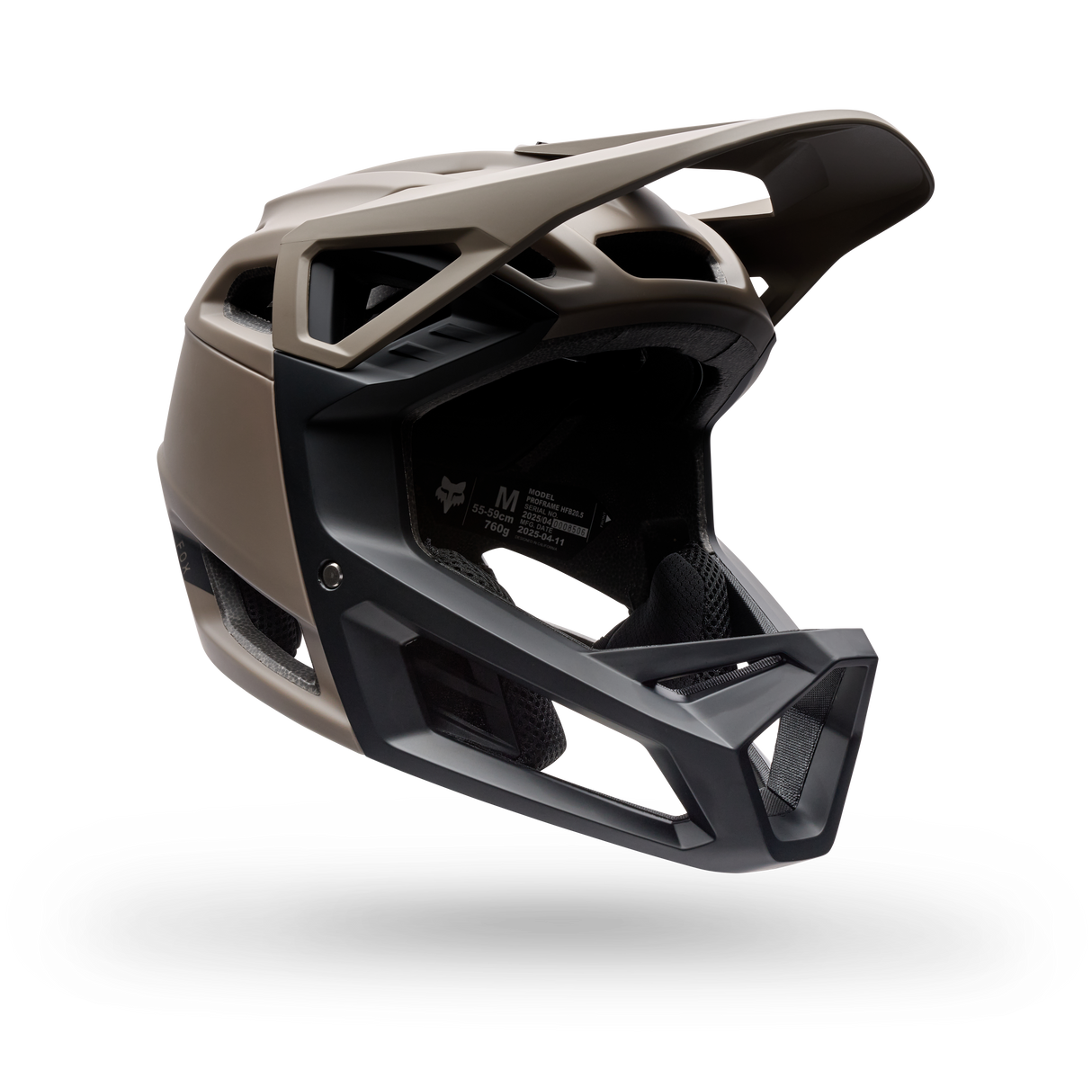 Fox Racing Proframe Helmet Solid Nutmeg