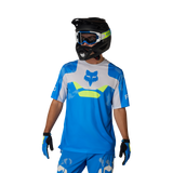 Maillot à manches courtes Fox Racing Ranger Tactile Bleu Joyau