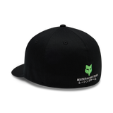 Cappello Fox Racing Kawi Flexfit Nero