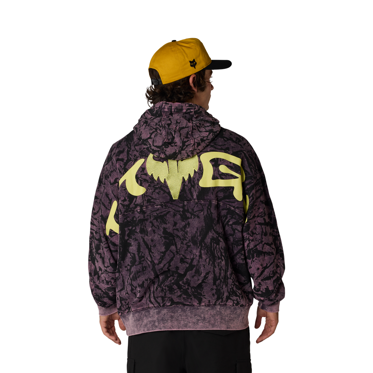 Fox Racing IMAGE Print Pullover Hoodie Plum Perfect