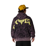 Fox Racing IMAGE Print Pullover Hoodie Plum Perfect
