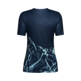 Fox Racing Women's Ranger Short Sleeve Jersey Image Print Arctic Blue
