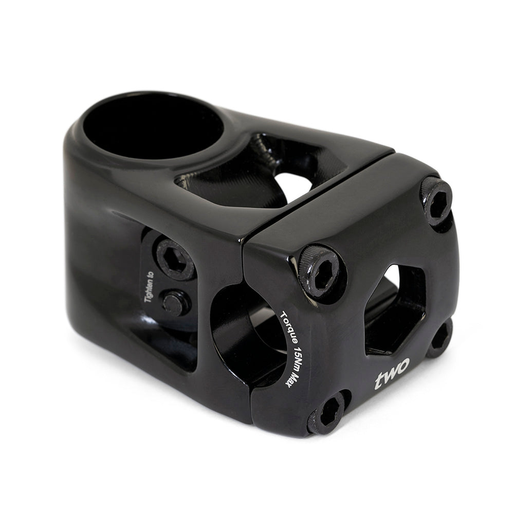 Potence BMX Box Two 22.2 X 1-1/8" à collier central noire