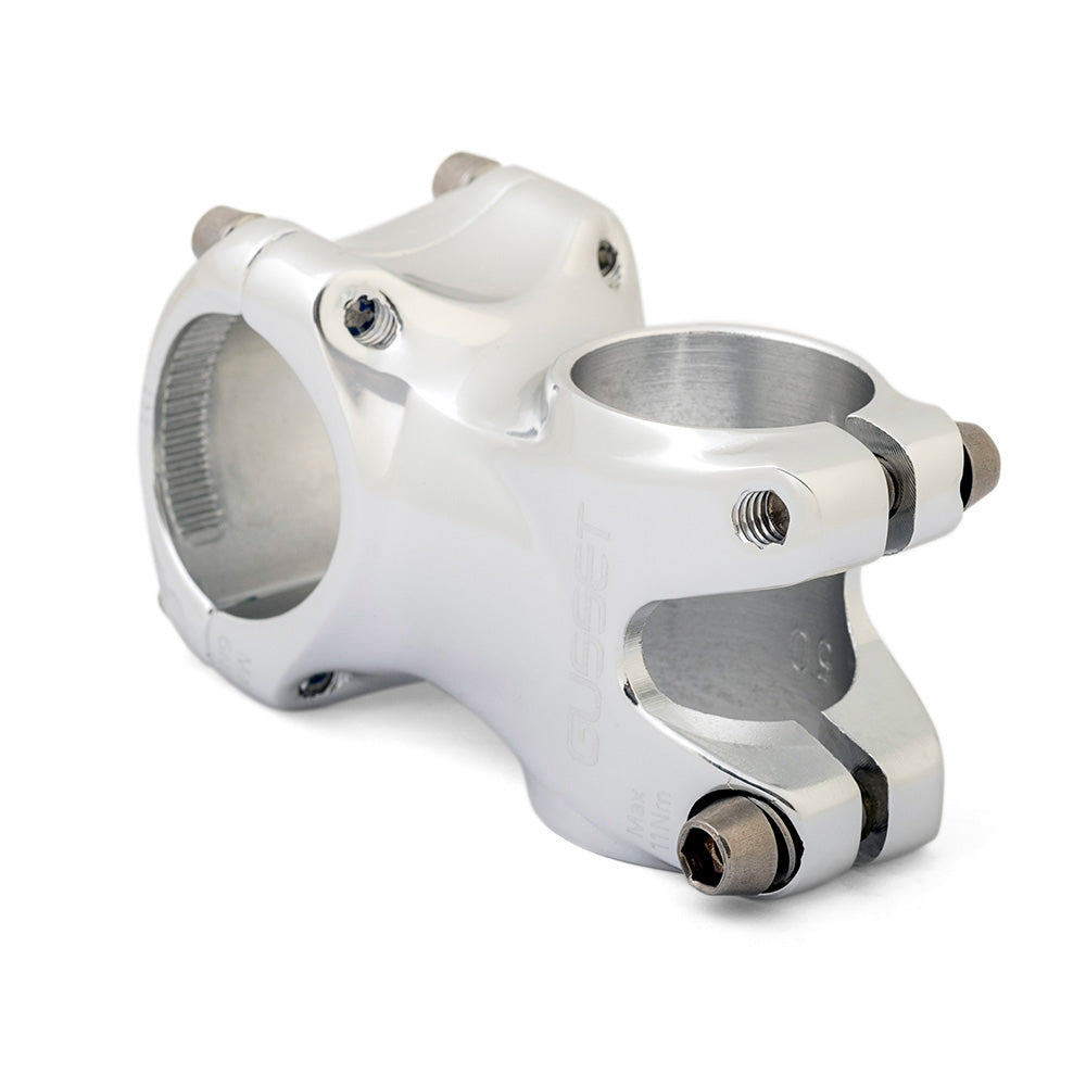 Gusset Components Staff Stem - Silver