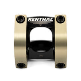 Potencia Renthal Apex V2 - 31.8 mm Negra/Dorada