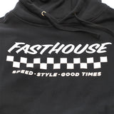 Felpa con cappuccio Fasthouse Apex - Nero