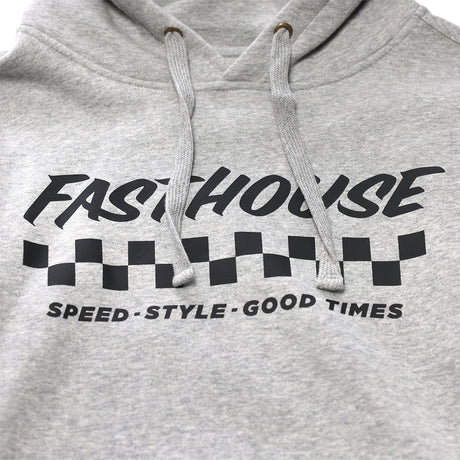 Apex Hooded Pullover - Heather Gray