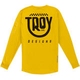 Maillot à manches longues Troy Lee Designs Ruckus Eyez - Safran