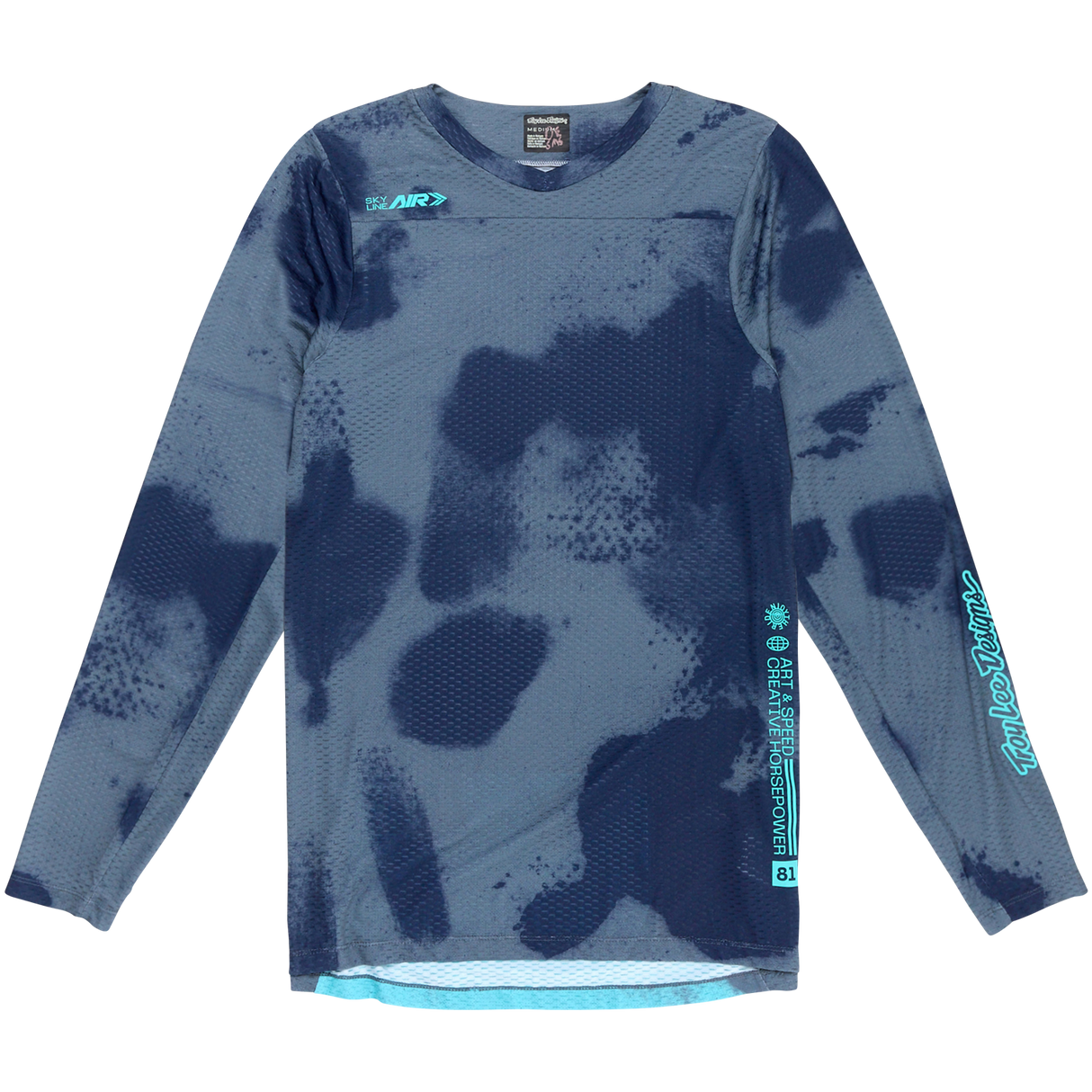 Troy Lee Designs Skyline Air Long Sleeve Jersey Flared - Steel