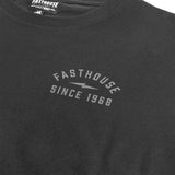 Camiseta de manga larga Fasthouse Blackout teñida con hilo