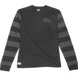 Camiseta de manga larga Fasthouse Blackout teñida con hilo