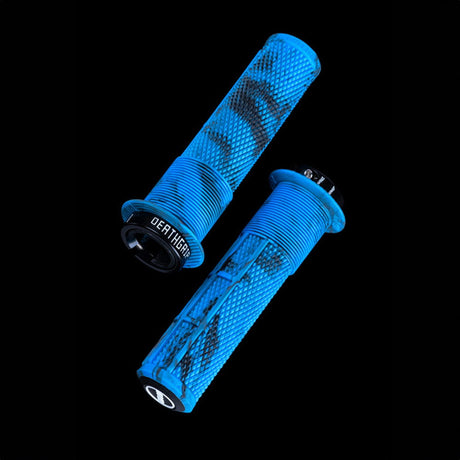 DMR - Grip - DeathGrip 2 Flanged - Thick  - Blue Marble