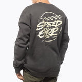 Fasthouse Burner Crew Neck Pullover - Shadow