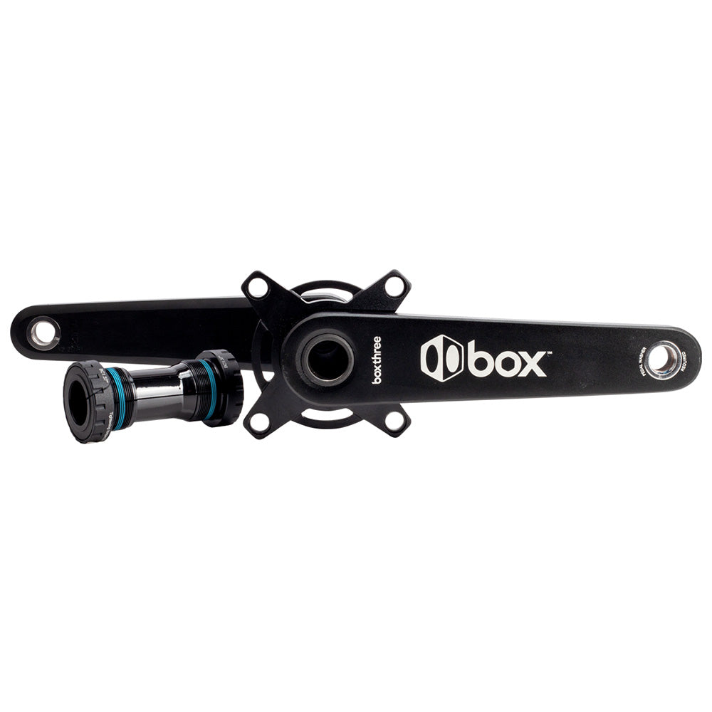 Box BMX Box Three Hollow Forged Kurbelgarnitur Schwarz