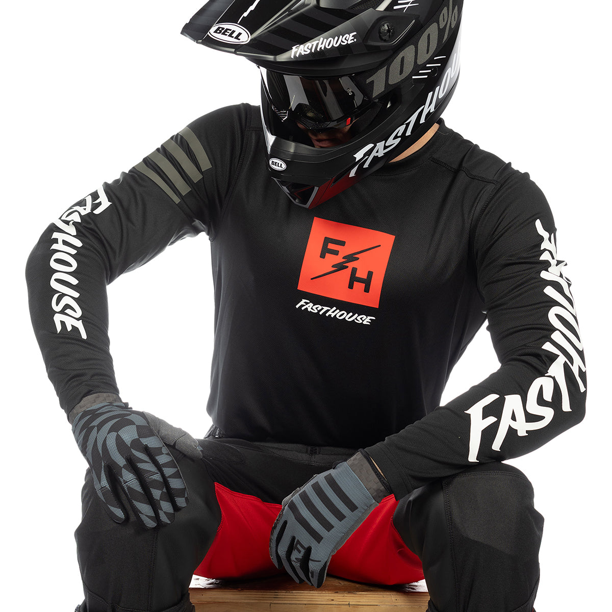 Fasthouse Carbon Echo Jersey - Black