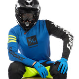 Guanto Fasthouse Carbon Eternal - Blu Elettrico