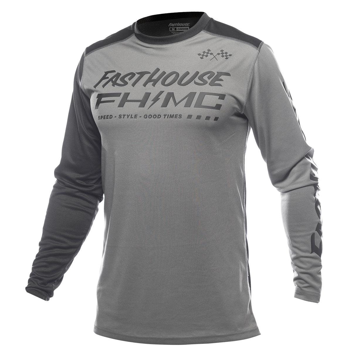 Fasthouse Carbon Method Jersey - Gray/Black