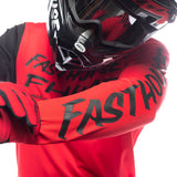 Fasthouse Carbon Method Jersey - Red/Black