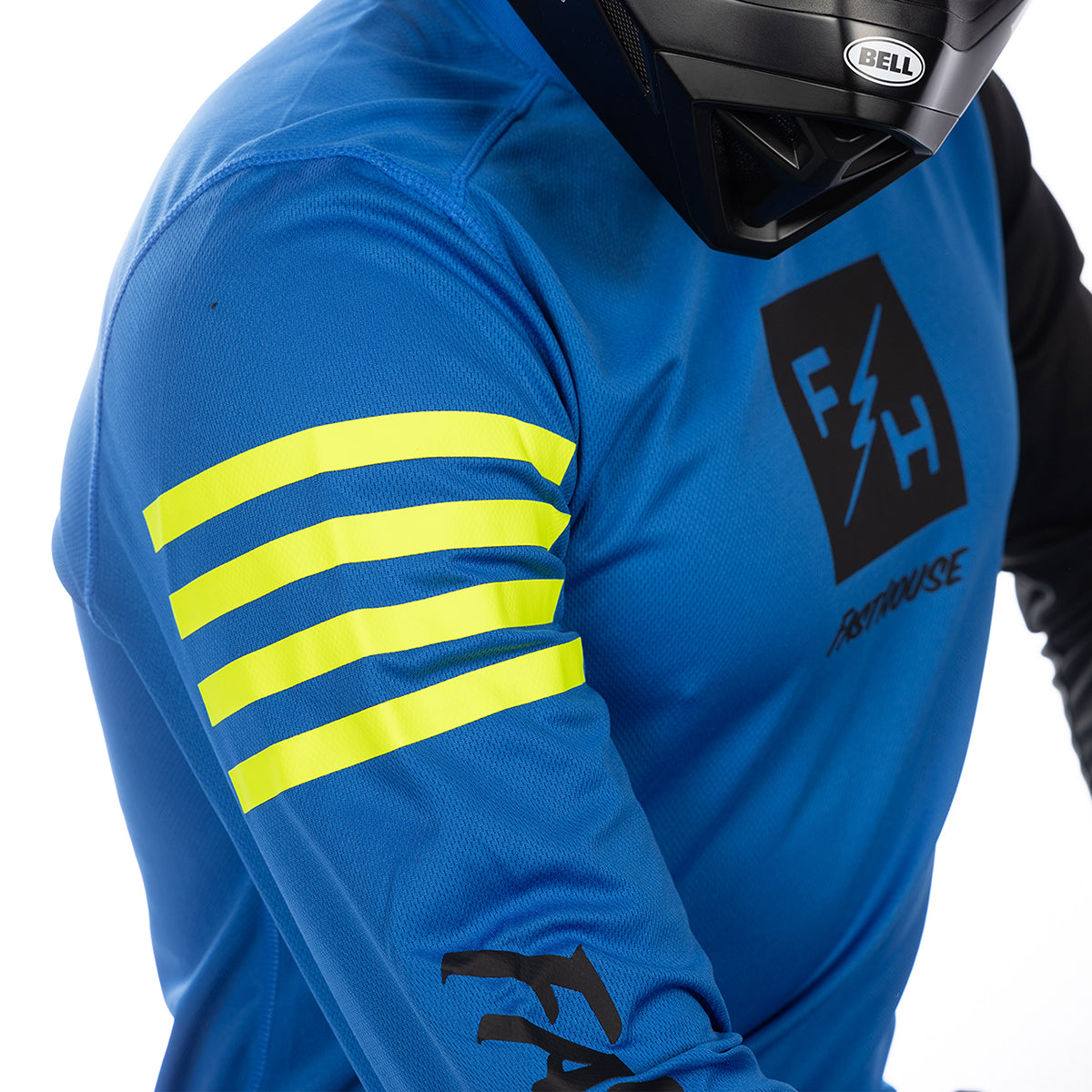 Fasthouse Carbon Echo Jersey - Electric Blue