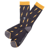 Calcetines Fasthouse Circuit Crew - Negro/Oro Vintage