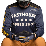 Fasthouse Classic Swift Langarmtrikot – Mitternachtsblau