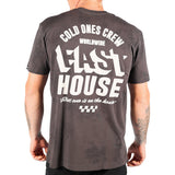 Fasthouse Cold Ones T-Shirt – Black Crystal Wash
