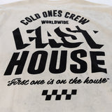 T-shirt Fasthouse Cold Ones - Lavaggio Cloud Crystal