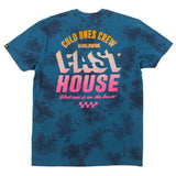 Fasthouse Cold Ones T-Shirt – Indigo Crystal Wash