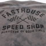 Fasthouse Crossroad Crew Neck Pullover - Shadow Crystal Wash