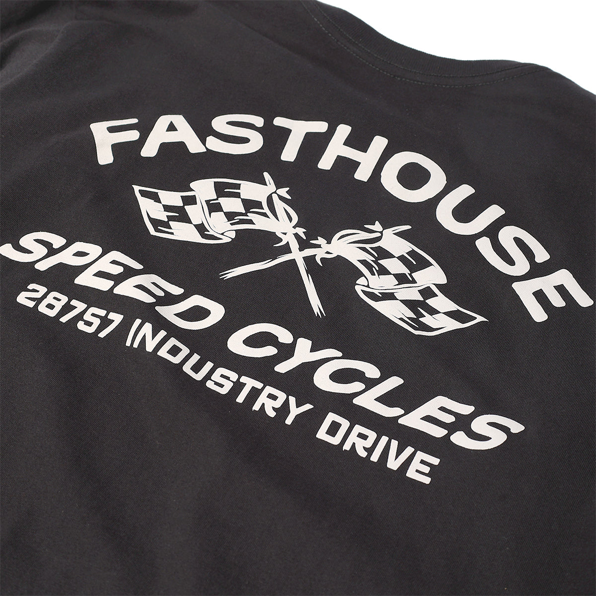 Fasthouse Crown Long Sleeve Tee - Black