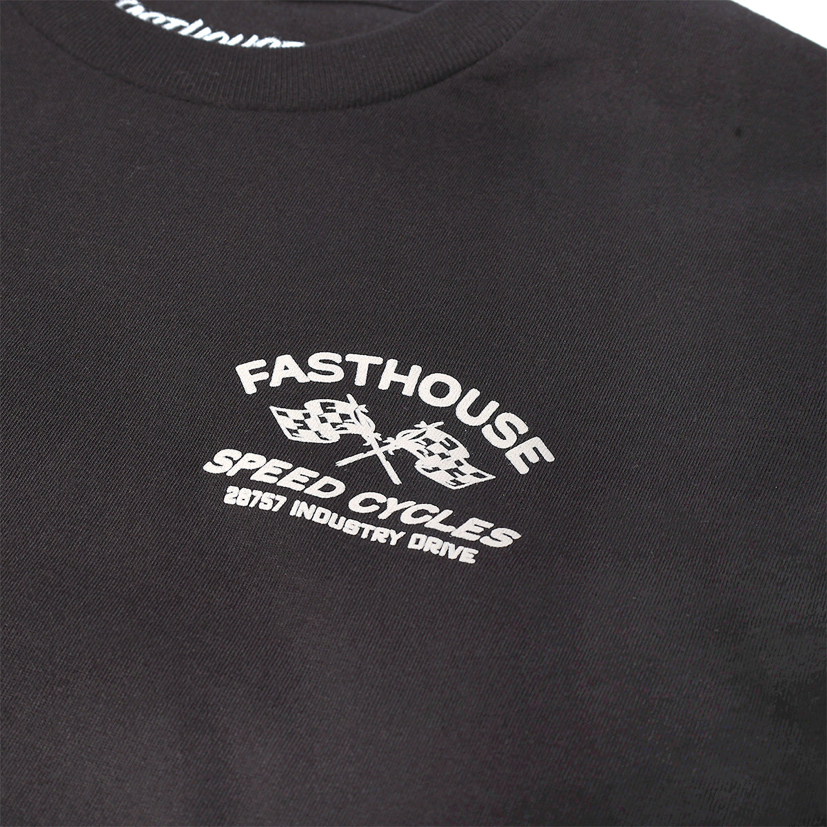 Fasthouse Crown Long Sleeve Tee - Black