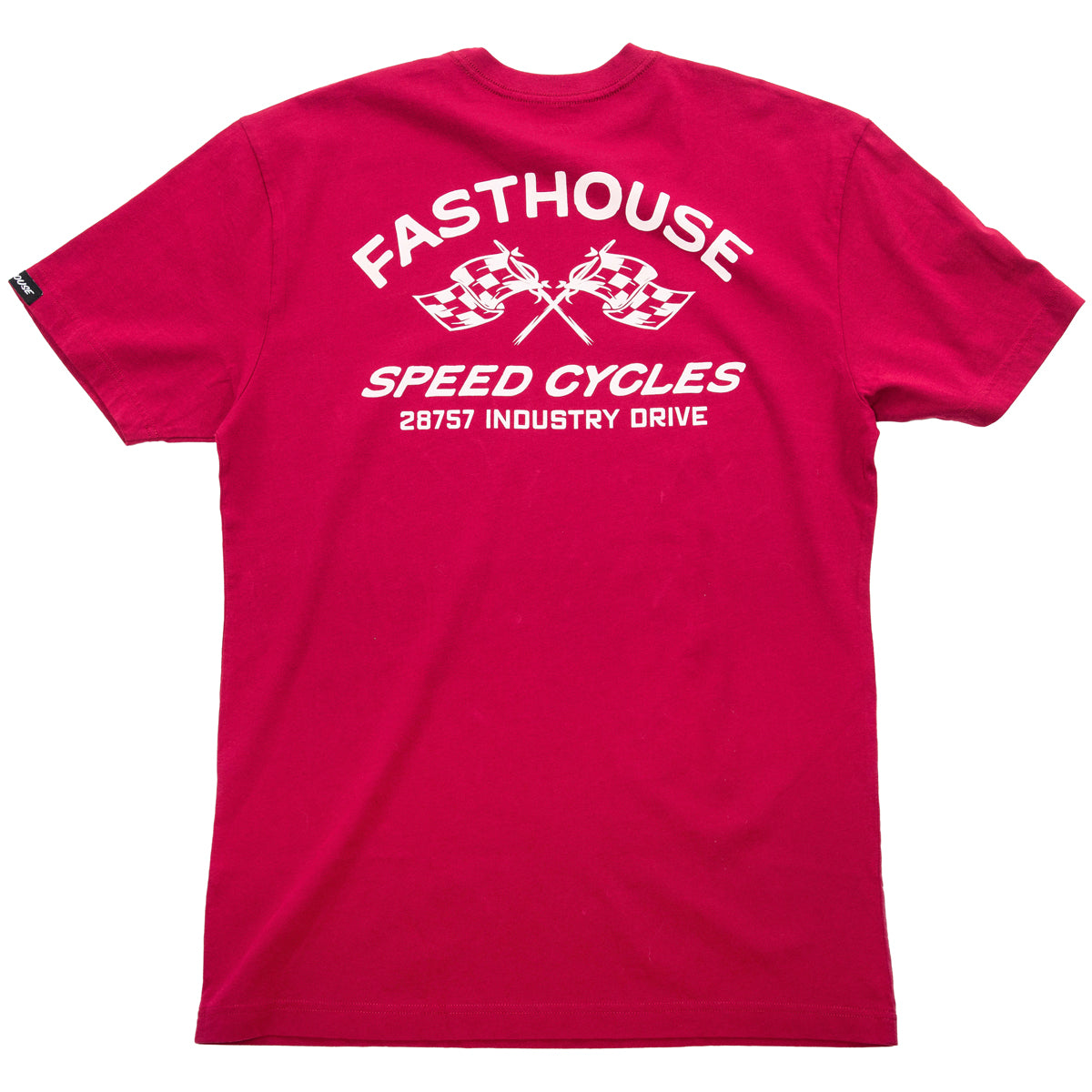 Fasthouse Crown Tee - Cardinal