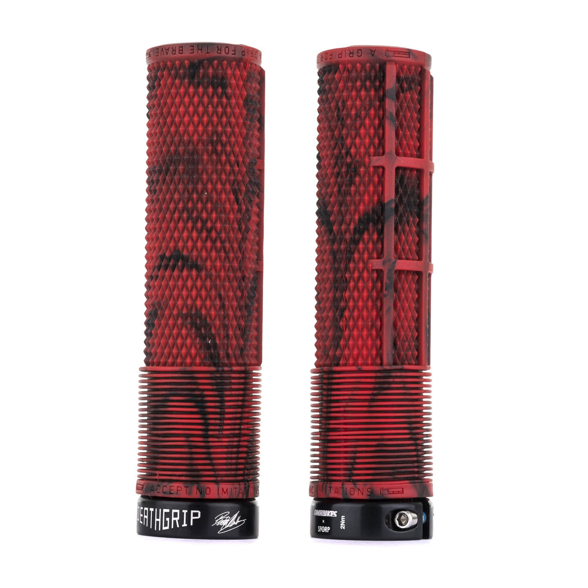 DMR - BRENDOG DeathGrip - Delgado - Rojo marmoleado