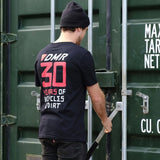 DMR TShirt 30 Years  Black  SM