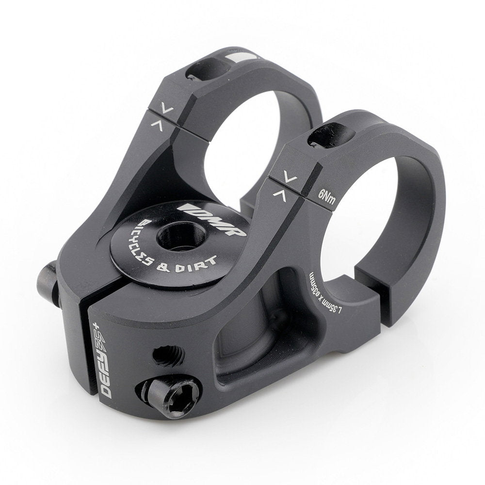 DMR Defy35+ 35mm Reach Stem Vapour Blast Black 35 clamp